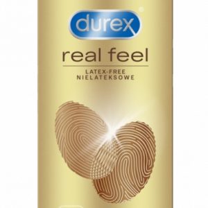 Durex Real Feel – bezlatexové kondómy (10 ks)
