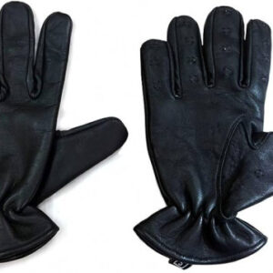 Kožené rukavice s kovovými hrotmi Vampire Gloves, L