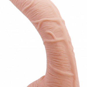 Realistické dildo Beautiful Alex 11" vo svetlo telovej farbe