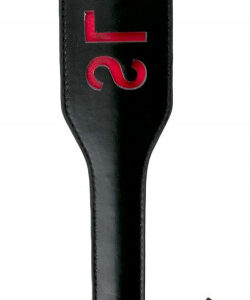 Koženková plácačka Black Slut (32,5 cm)