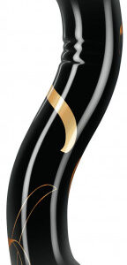 Sklenené dildo Handblow Double Ended (19 cm)