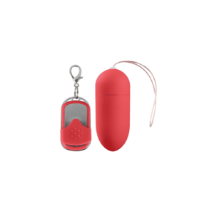 Vibrating Egg with 10 Speeds and Remote Control - L - Pink