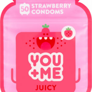 You Me JUICY – ochutené kondómy (50 ks)