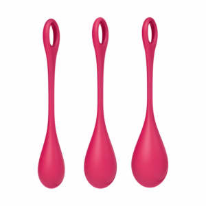 Sada Venušiných guličiek Satisfyer Yoni Power 1, ružová