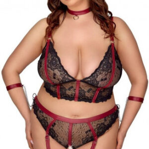 Plus size komplet Delicate Bondage, XL