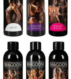 Magoon Masážne Oleje - 200 ml, Sada 6 ks