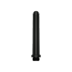 Ergoflo - Premium Tip for Anal Shower - 5” / 13 cm - Black