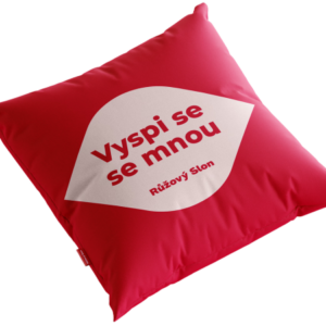 Merch – sloní vankúš s nápisom