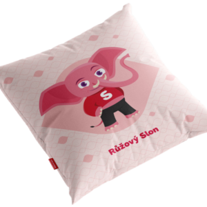 Merch – sloní vankúš s obrázkom
