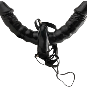 Double Delight Strap-On-Vibrator