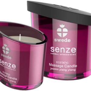 SWEDE - SENZE ECSTATIC MASSAGE CANDLE - JASMINE, YLANG YLANG