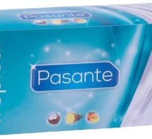 Pasante Tropical – ochutené latexové kondómy (144 ks)