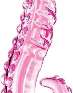 Sklenené masážne dildo Icicles no. 24 (15 cm)