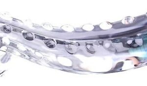 Sklenené dildo Tantric Touch (20 cm)