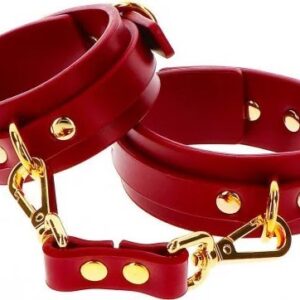 Koženkové putá na nohy Luxury Bondage