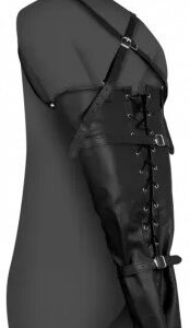 Vak na spútanie rúk Lace-up Full Sleeve Arm Restraint