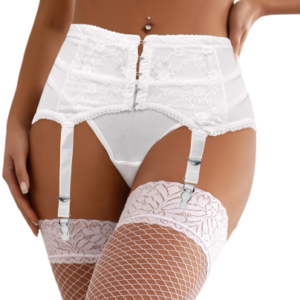 Podväzkový pás s tangami Sweet angel, M–L