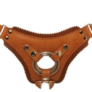 Leather Strap-on Harness, S–M