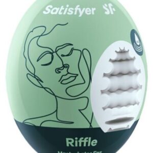 SATISFYER - RIFFLE MASTURBATOR EGG
