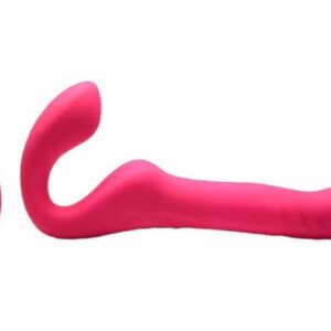 Mighty Thrust Thrusting and Vibrating Strapless Strap-On with Remote Control