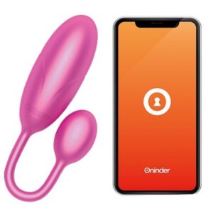 ONINDER - DENVER VIBRATING EGG PINK 7 X 2.7 CM FREE APP