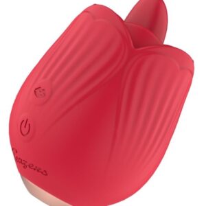 Teazers Rose Vibrator - Licking and Vibrating