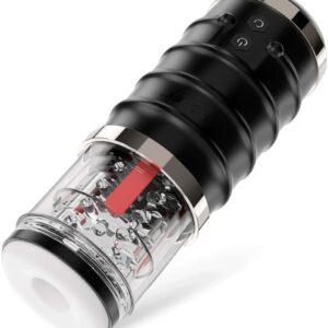 Warrior - Auto Thrusting Stroker Automatic Male Masturbator Black