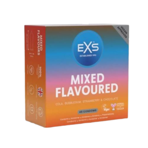EXS Mixed Flavoured – mix ochutených kondómov (48 ks)