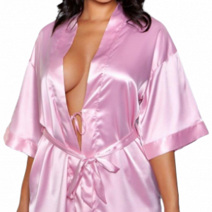 Růžový župan Pink Marshmallow, XXXXL