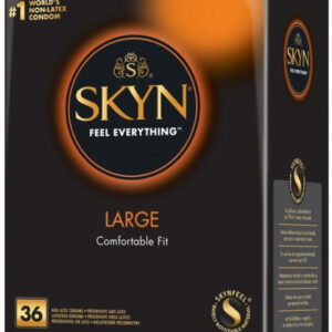 SKYN Large – XL bezlatexové kondómy (36 ks)