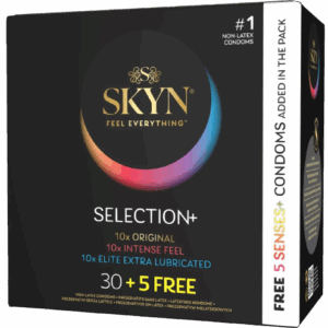 SKYN Selection – mix bezlatexových kondómov (35 ks)