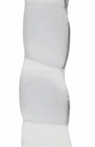 Dildo s prísavkou Majestic (17 cm), priehľadné