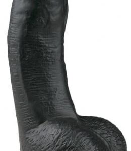 Realistické dildo s prísavkou a semenníkmi Darknite (15 cm)