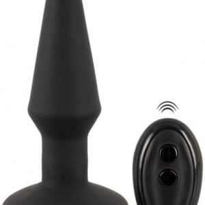 RC Inflatable vibračný nafukovací análny kolík s diaľkovým ovládaním (14,5 cm)
