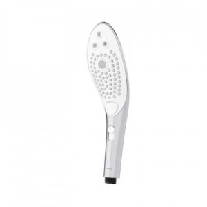 Womanizer Wave sprchová hlavica 2 v 1 na masáž klitorisu (27 cm), strieborná