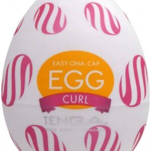Tenga Egg Curl masturbátor (7,5 cm)