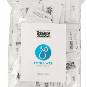 Secura Extra Wet - extra lubrikované kondómy (100 ks)