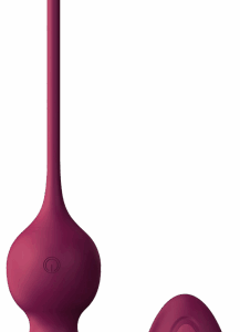 Vibračné Venušine guličky Juicy Plum s diaľkovým ovládaním