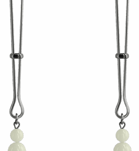 Svietiace svorky na bradavky Pearls
