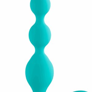 Vibračné análne guličky Funn Beads Turquoise (18,4 cm)
