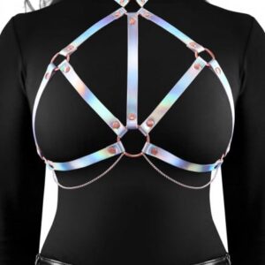 Koženkový postroj Cosmo Harness Crave, L–XL