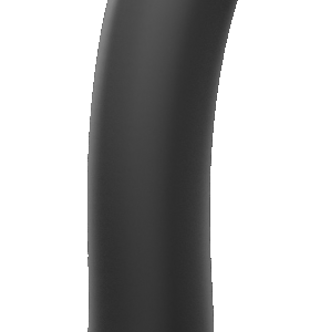 Strap-On-Me ohybné dildo z dvojitého silikónu (20 cm), čierne