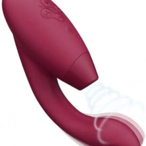 Womanizer Duo 2 tlakový vibrátor, červený