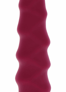 Silikónové dildo s prísavkou Ribbed Dong (16 cm)