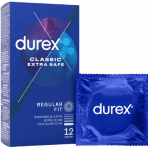 Durex Extra Safe - zosilnené kondómy (12 ks)