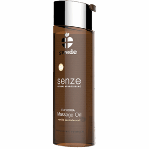 SWEDE - SENZE Masážny olej s vôňou vanilky a santalového dreva (75 ml)