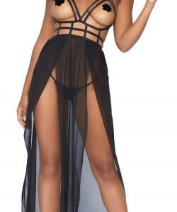 Dvojdielne šaty Cage Maxi Dress, S–M