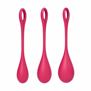 Sada Venušiných guličiek Satisfyer Yoni Power 1, ružová