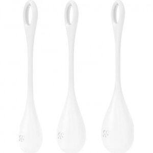 Sada Venušiných guličiek Satisfyer Yoni Power 1, biela