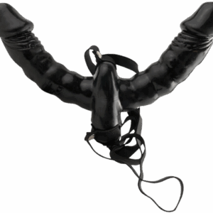 Double Delight Strap-On-Vibrator